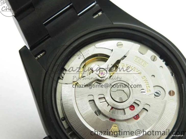 All Markers A3235 on Oyster Bracelet 41 Black Dial Black PVD Best Edition VRF Diamonds DateJust PVD 0128